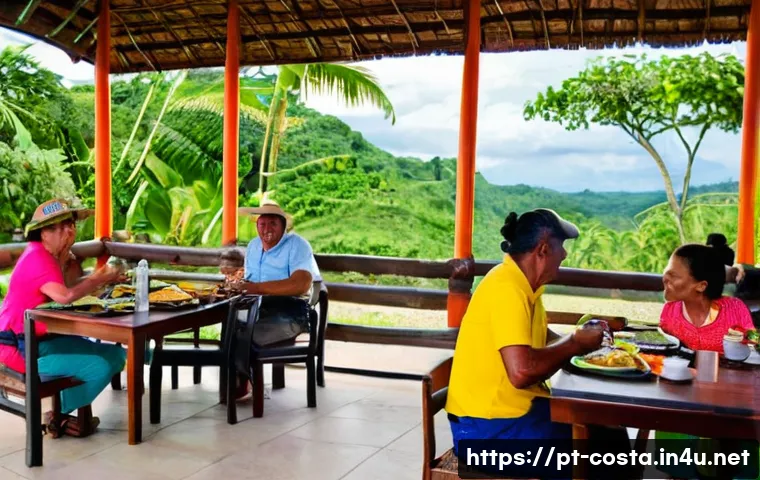 코스타리카 여행 비용 예상 - **Prompt: Authentic "Soda" Dining Experience in Costa Rica**
"Capture a vibrant, open-air Costa ...
